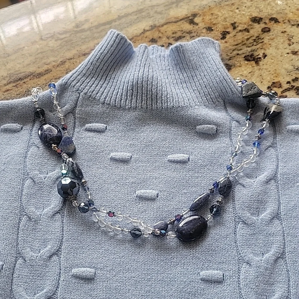 Custom jewelry long necklace - Picture 7 of 10